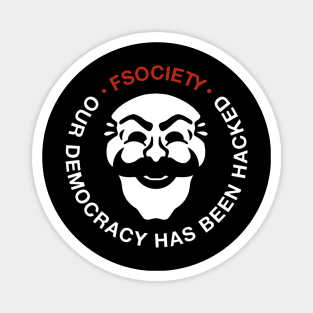 Hacked Democracy Magnet